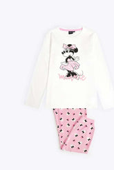 PIGIAMA AUTUNNO/INVERNO BAMBINA  ROSA 62266 ROSA DISNEY